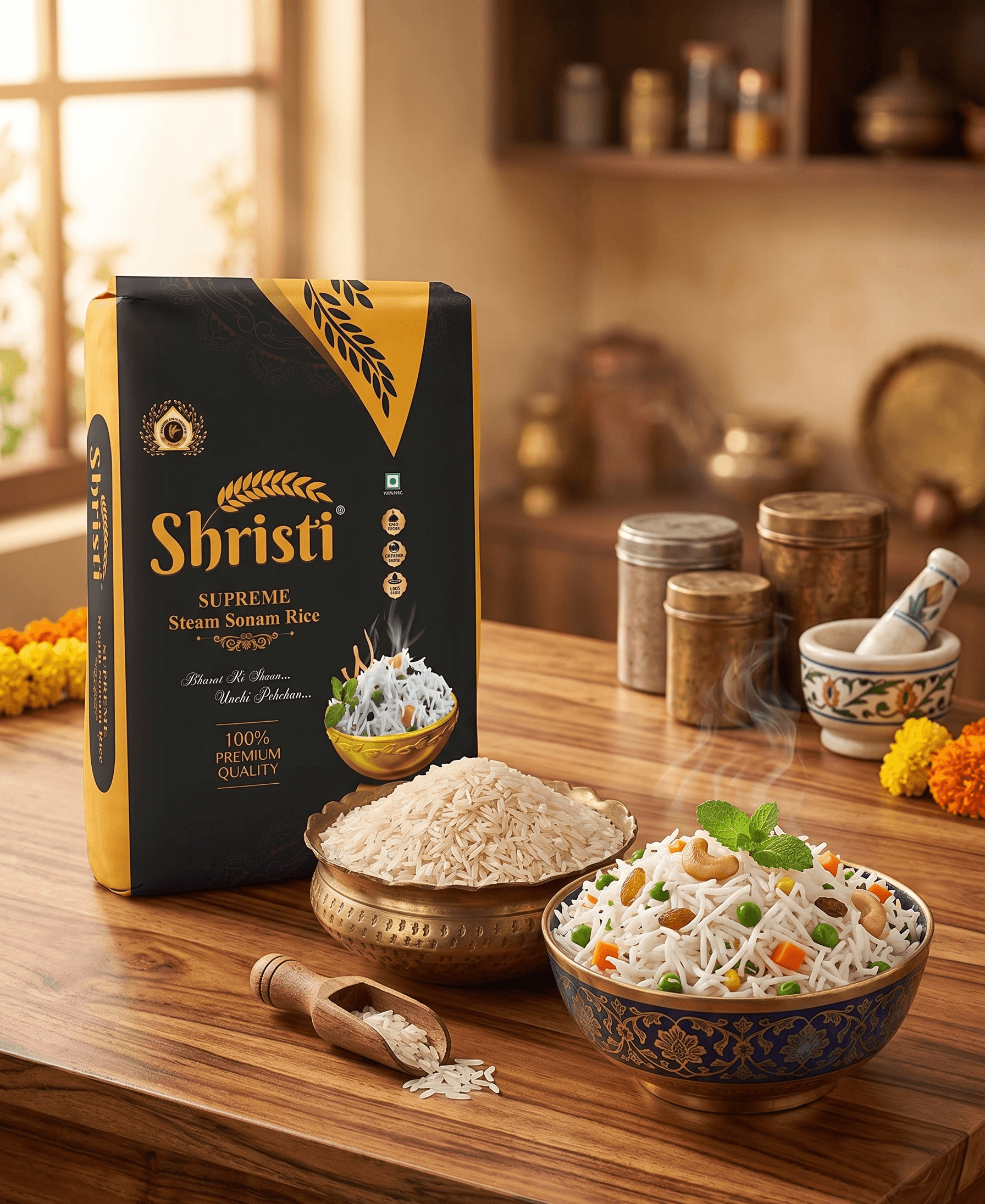 Premium Steam Sonam Rice