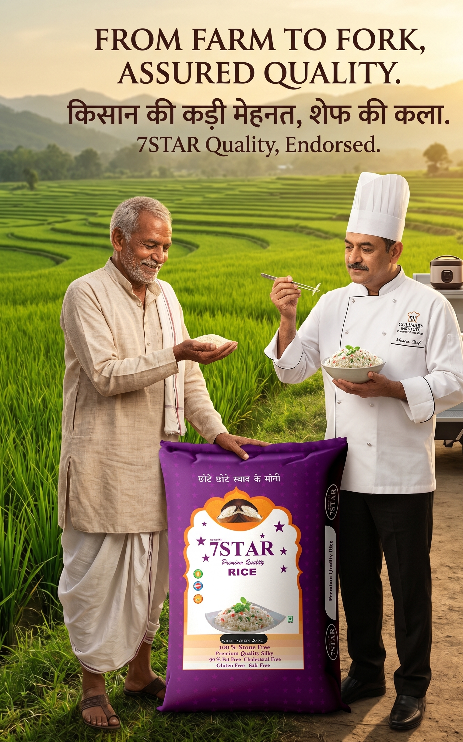 2nd Quality Steam Katarni Rice