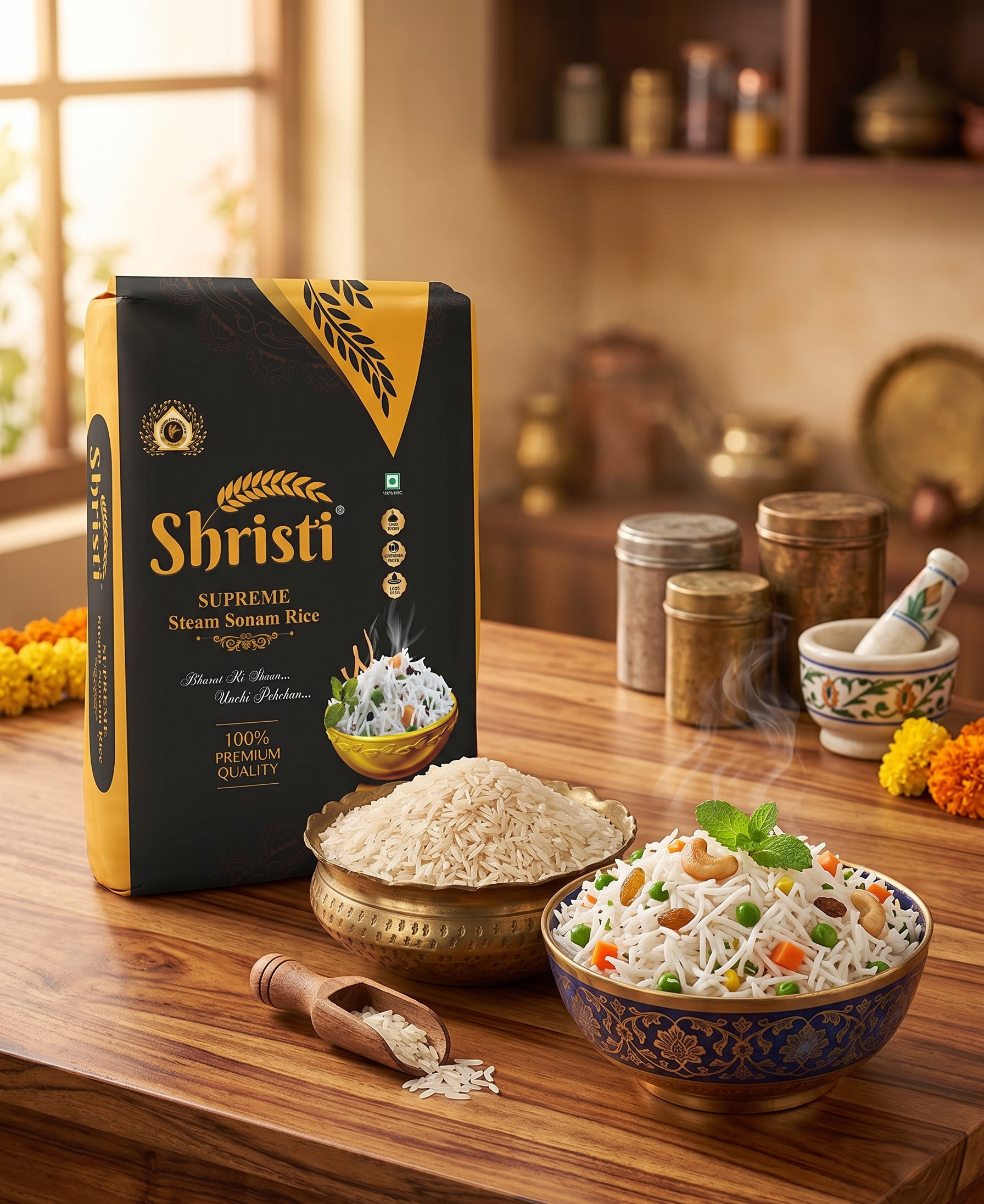 Premium Steam Sonam Rice